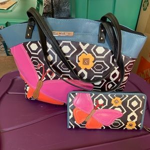 Relic purse and wallet by fossil